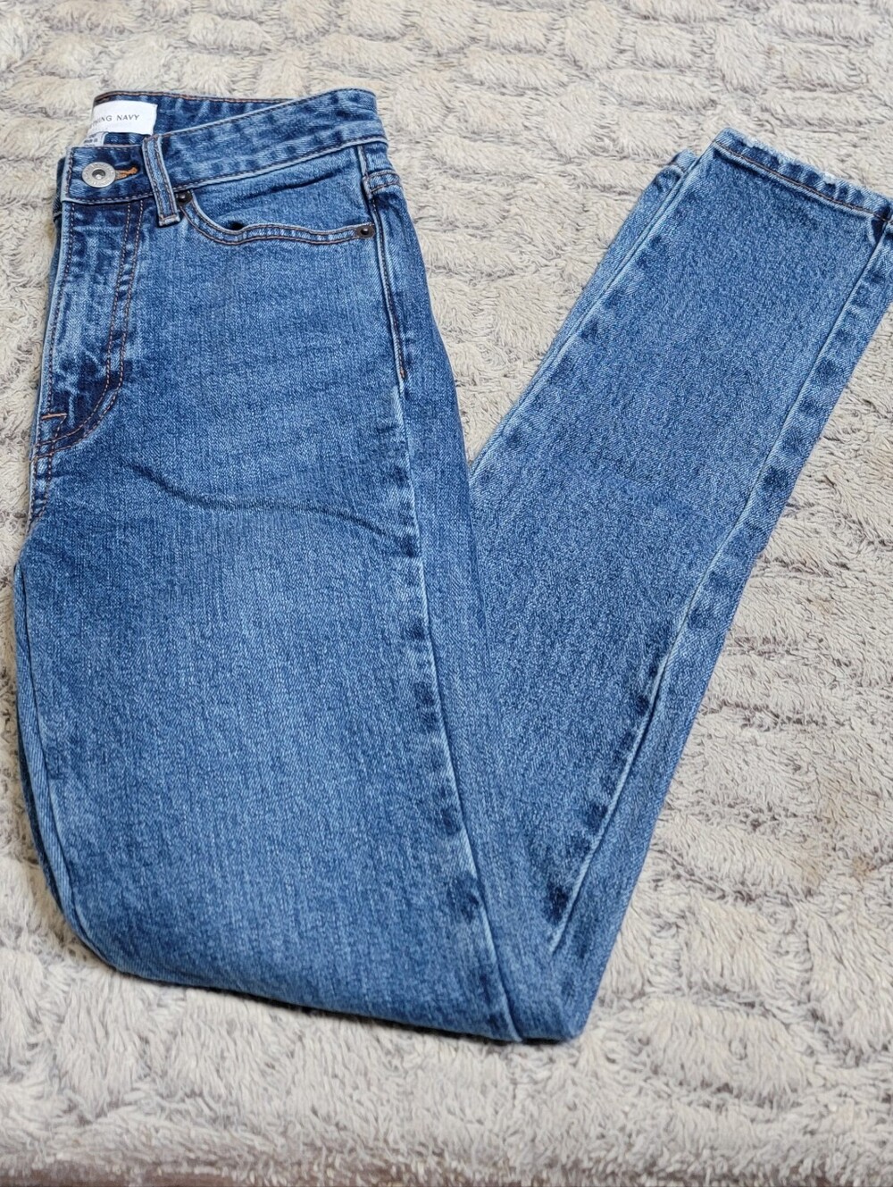 [REVOLVE] Something Navy Womens Skinny Jeans